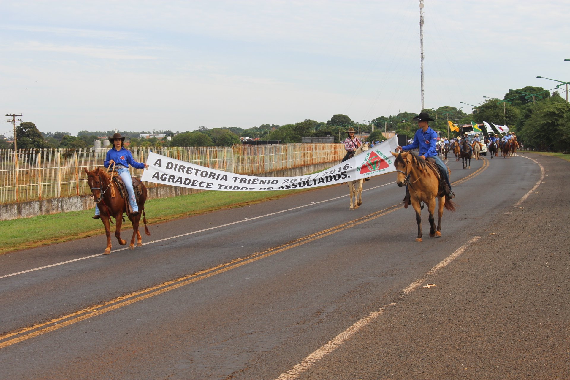 Campina Verde: 15ª edição da cavalgada marca a abertura da festividades da  48ª Expoverde