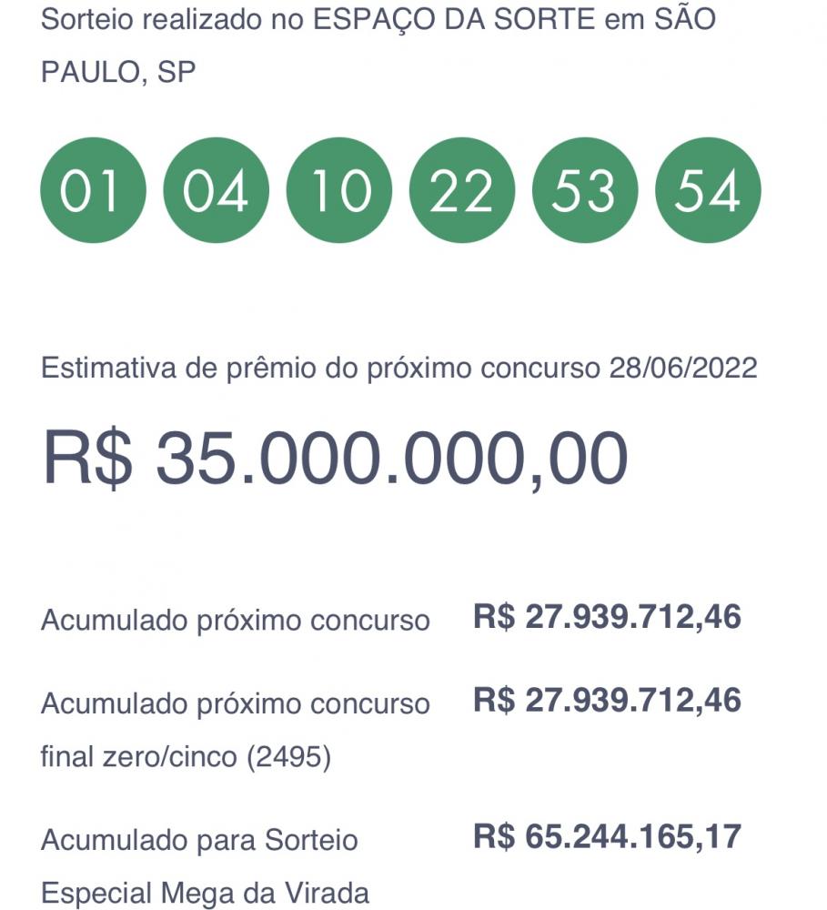 Apostas de BH, Contagem e mais 4 cidades de MG levam a quina da